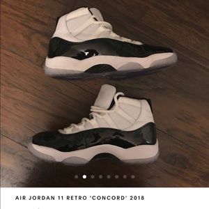Jordan retro 11 Concord 2018 size men’s 9
